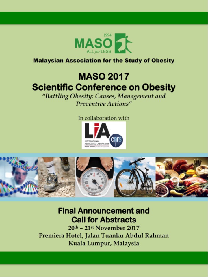 Www Maso Org My Malaysian Association For The Study Of Obesity